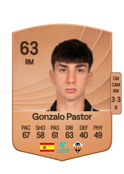 Gonzalo Pastor Sánchez card