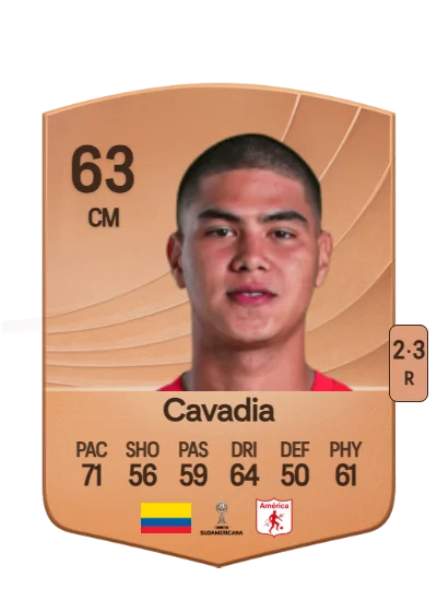 José Cavadia card