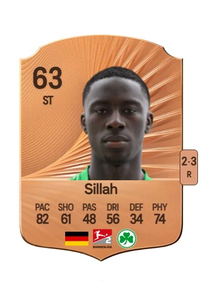 Omar Sillah card