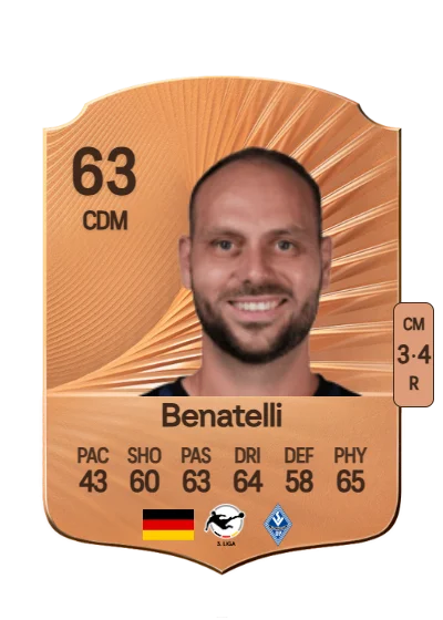 Rico Benatelli card