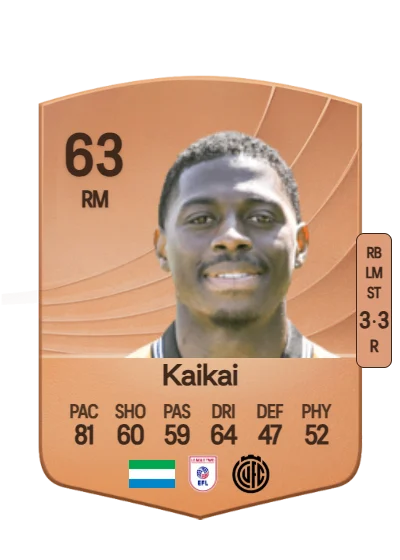 Sullay Kaikai card
