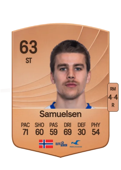 Martin Samuelsen card