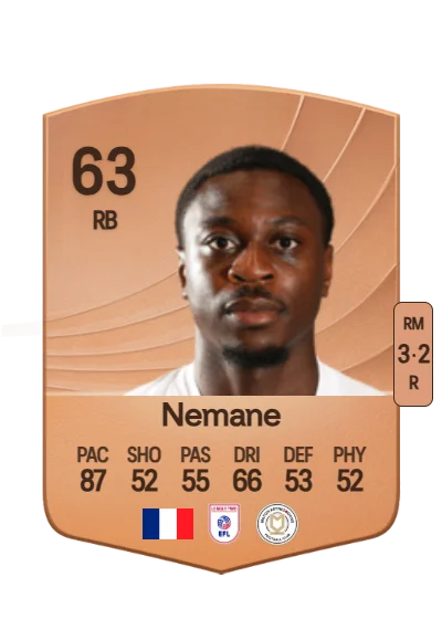 Aaron Nemane card