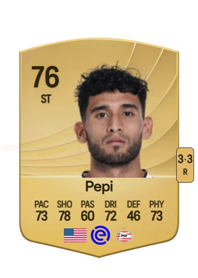 Ricardo Pepi card