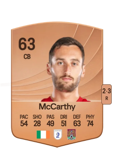 Conor McCarthy card