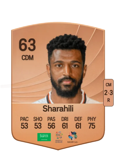 Riyadh Sharahili card
