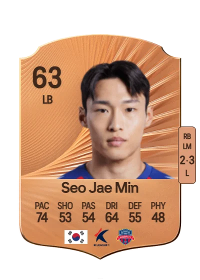 Jae Min Seo card