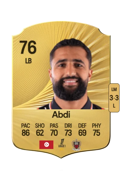 Ali Abdi card