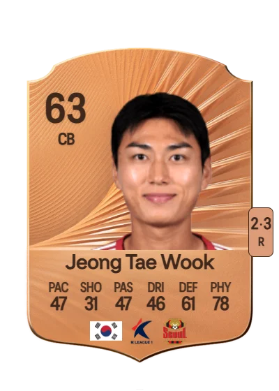 Tae Wook Jeong card