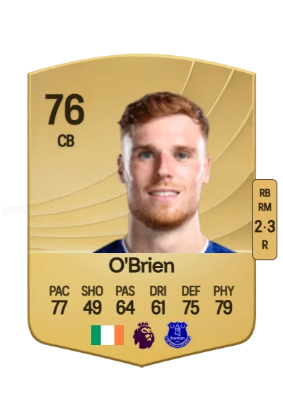 Jake O'Brien card