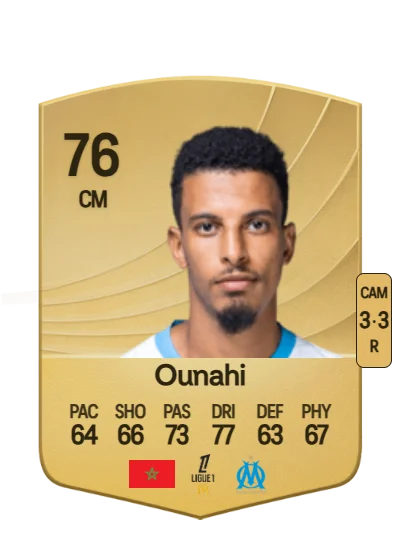 Azzedine Ounahi card