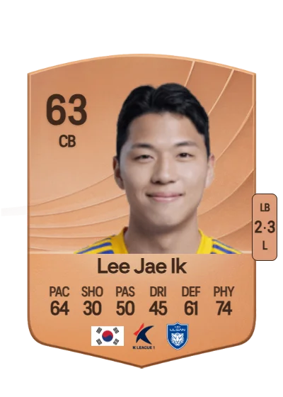 Jae Ik Lee card