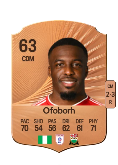 Nnamdi Ofoborh card