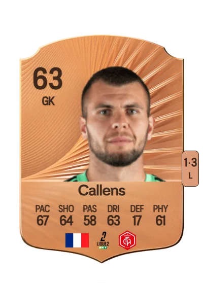 Thomas Callens card