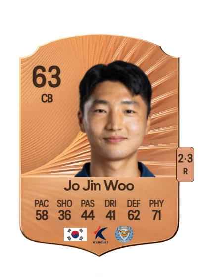 Jin Woo Jo card