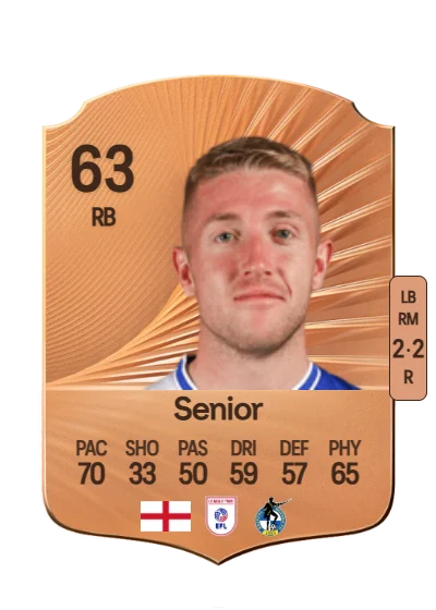 Joel Senior card