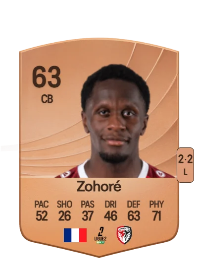 Nathan Zohoré card