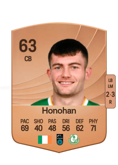 Josh Honohan card