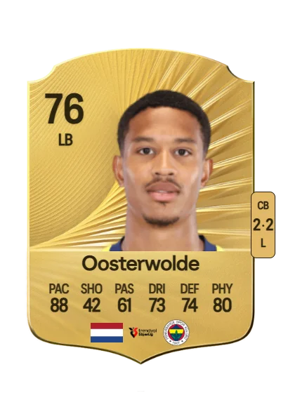Jayden Oosterwolde card