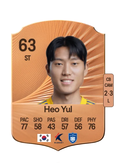Yul Heo card