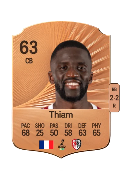 Demba Thiam card