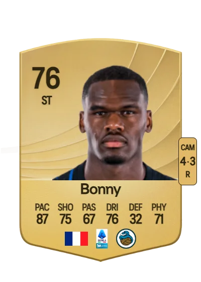 Yoan Bonny card
