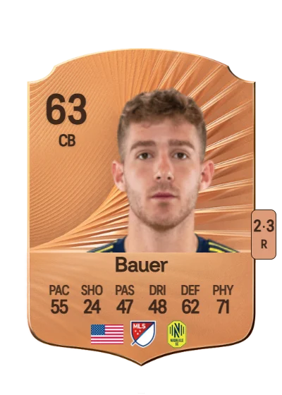 Josh Bauer card