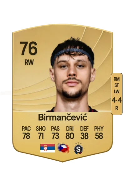 Veljko Birmančević card