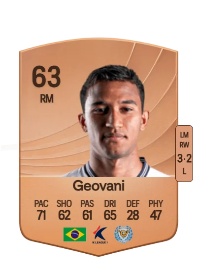 Geovani Júnior card