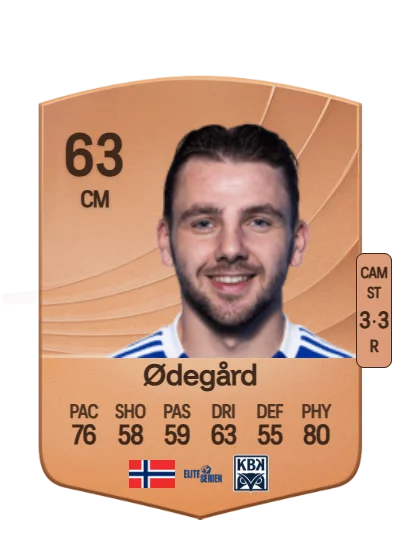 Niklas Ødegård card