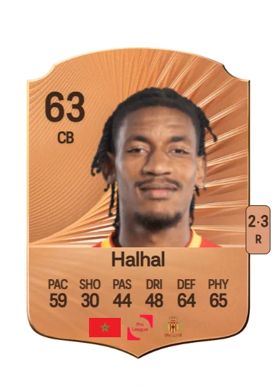 Redouane Halhal card
