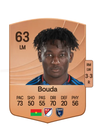 Ousseni Bouda card