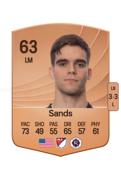 Will Sands card