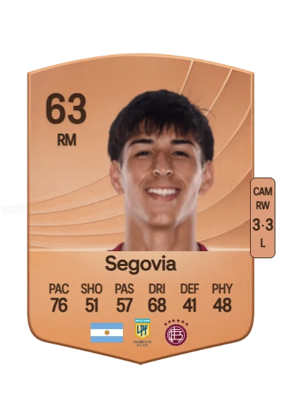Alexis Segovia card