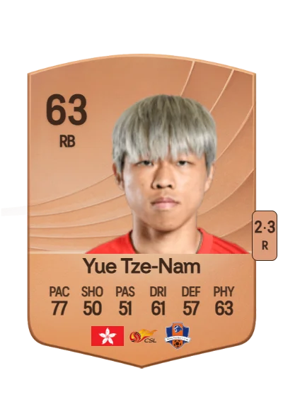 Tze Nam Yue card