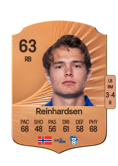 Peter Reinhardsen card