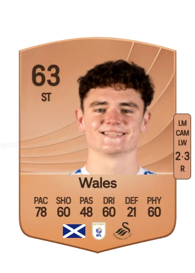 Bobby Wales card