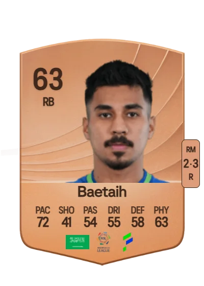 Saeed Baetaih card