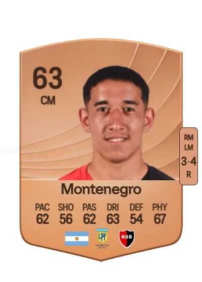 Lisandro Montenegro card