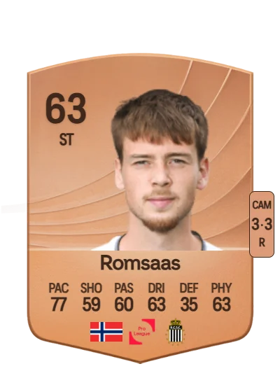 Jakob Napoleon Romsaas card