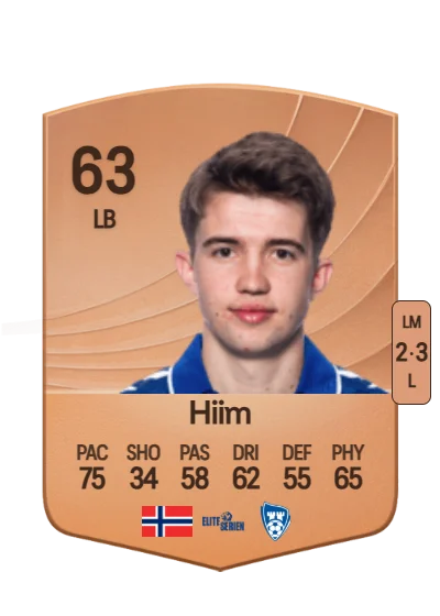 Anders Hiim card