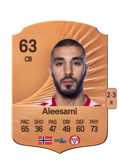 Ayoub Aleesami card