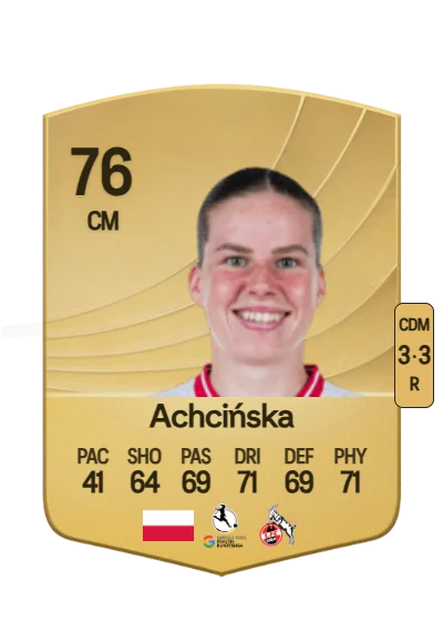 Adriana Achcińska card