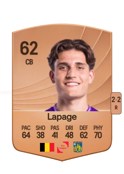 Amando Lapage card