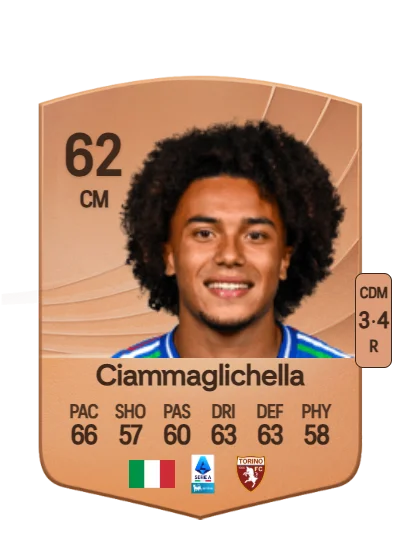 Aaron Ciammaglichella card