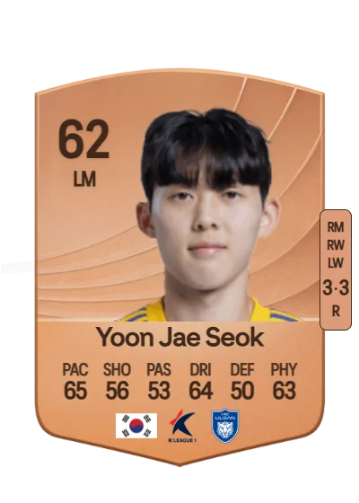 Jae Seok Yoon card