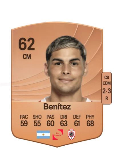 Mauricio Benítez card