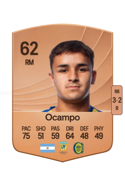 Elías Ocampo card