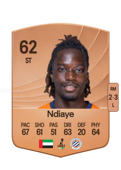 Junior Ndiaye card