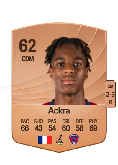 Allan Ackra card